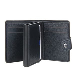 Portefeuille Automatique RFID  Double Tirage & Design Élégant