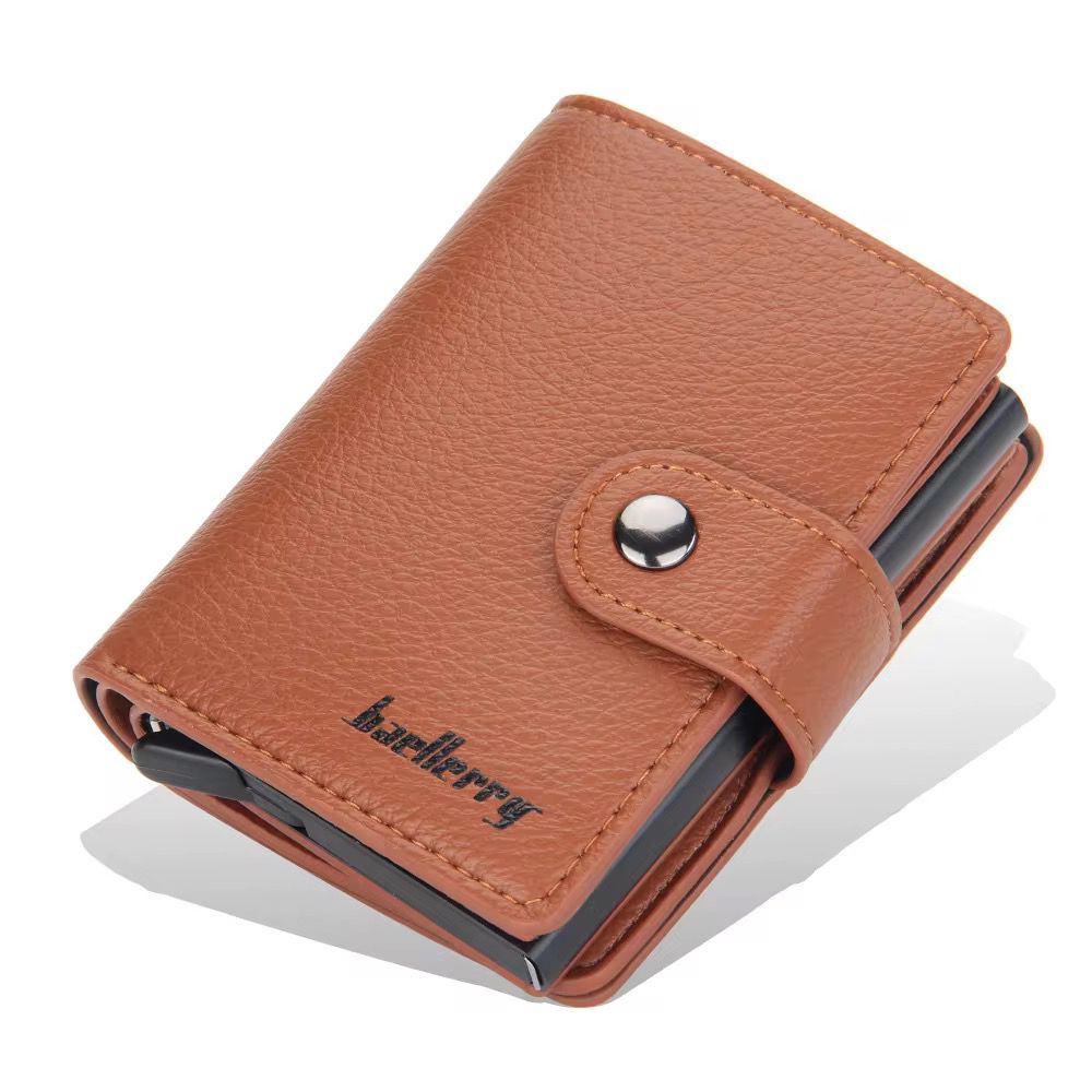 Portefeuille Automatique RFID  Double Tirage & Design Élégant