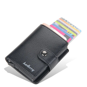Portefeuille Automatique RFID  Double Tirage & Design Élégant